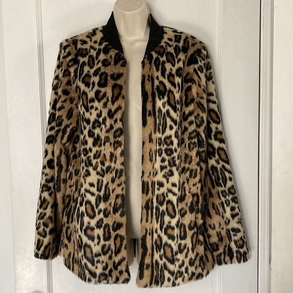 Truth and Pride Leopard Bomber Jacket - Picture 1 of 9